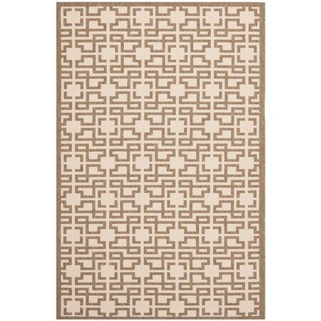 Safavieh Martha Stewart Large Rectangle Area Rug, Beige and Brown - 8 x 11 ft. 2 in. MSR4281-232-8